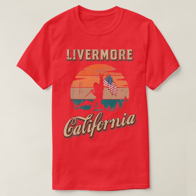Livermore California T Shirt (Design framsida)