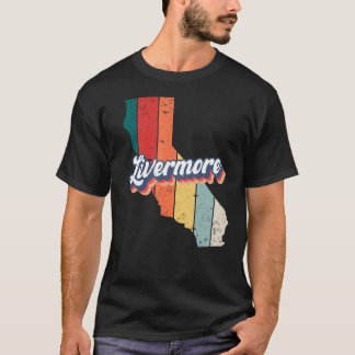 Livermore City Retro Vintage Hemstad Kalifornien T Shirt