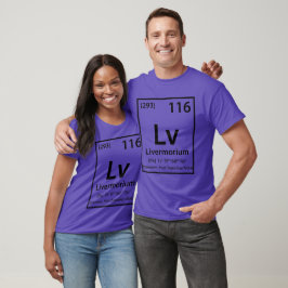 Livermorium Inslag (svart) T Shirt