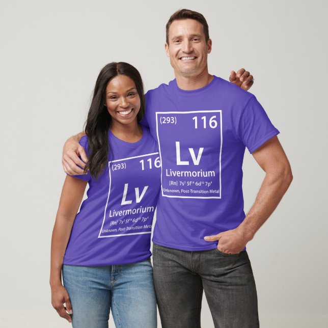 Livermorium Inslag (vit) T Shirt (Unisex)