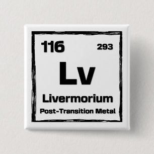Livermorium (Lv) - Periodiska Systemet Knapp
