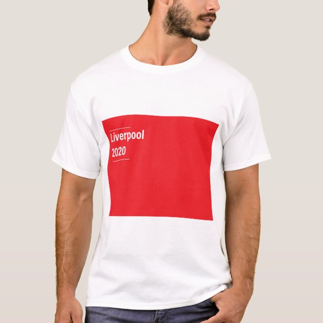 Liverpool 2020 Premier League T Shirt (Framsida)