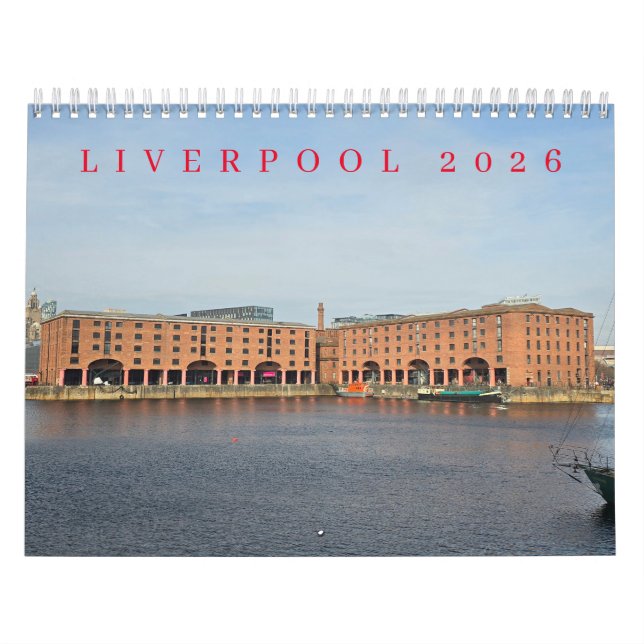 Liverpool 2026-kalender kalender (Omslag)