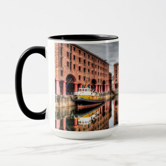 Liverpool Albert Dock Mugg (Vänster)