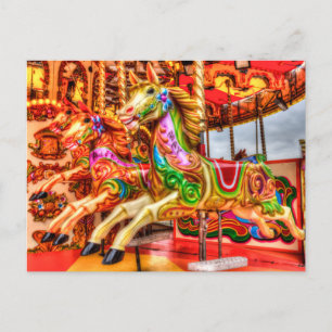 Liverpool Carousel Helg Vykort