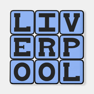 Liverpool, City i England Magnet