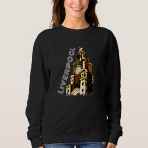 Liverpool City Liver Byggnad Liver Bird Scouse E T Shirt