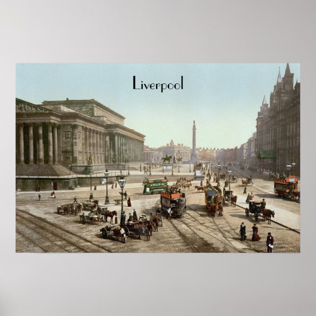 Liverpool, England (1900) Poster (Framsidan)