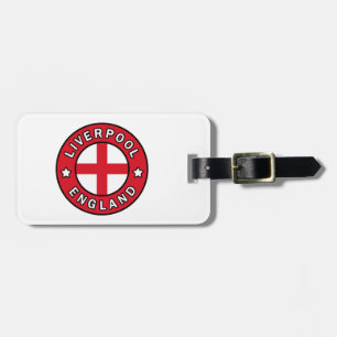 Liverpool England Bagagebricka