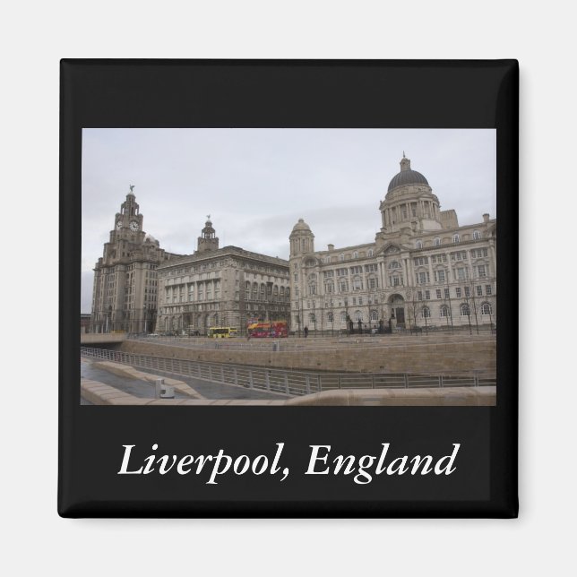 Liverpool, England Magnet (Framsidan)