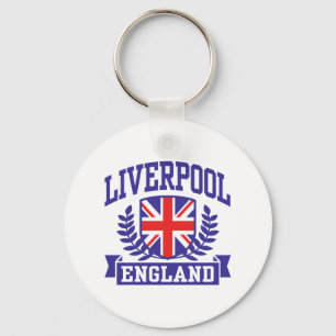 Liverpool England Nyckelring