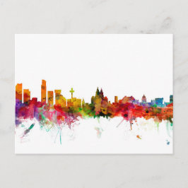 Liverpool England Skyline Vykort
