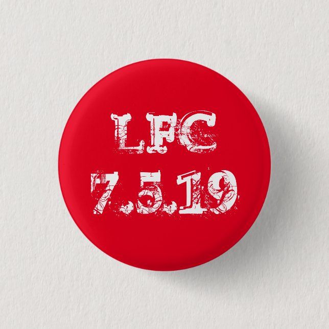 Liverpool FC emblem - 7.5.19 Knapp (Framsida)