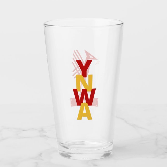 Liverpool FC Inspired Bespoke Beer Glass Glaskopp (Framsida)