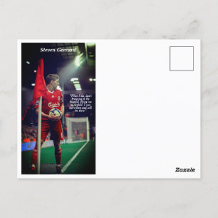 Liverpool FC Legend Series - Steven Gerrard Vykort