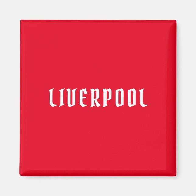 Liverpool Football Klubb Fläkt Group Magnet (Framsidan)