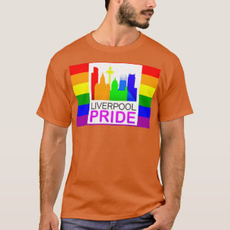 Liverpool Gay Pride Liverpool LGBT Liverpool Rainb T Shirt