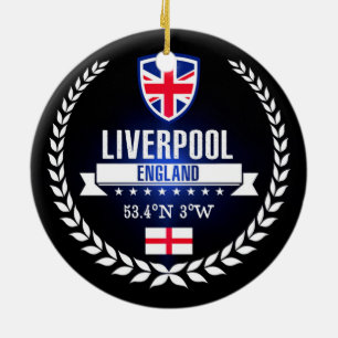 Liverpool Julgransprydnad Keramik