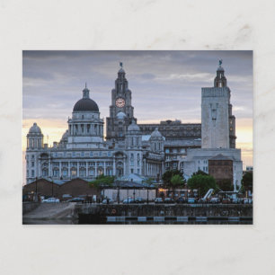 Liverpool Liverbuilding Vykort
