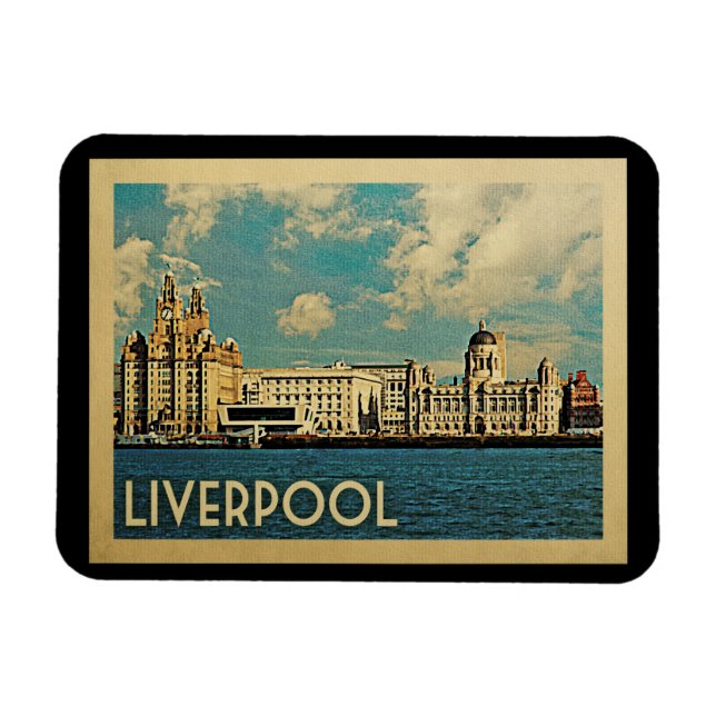 Liverpool Magnet Vintage resor (Horisontell)