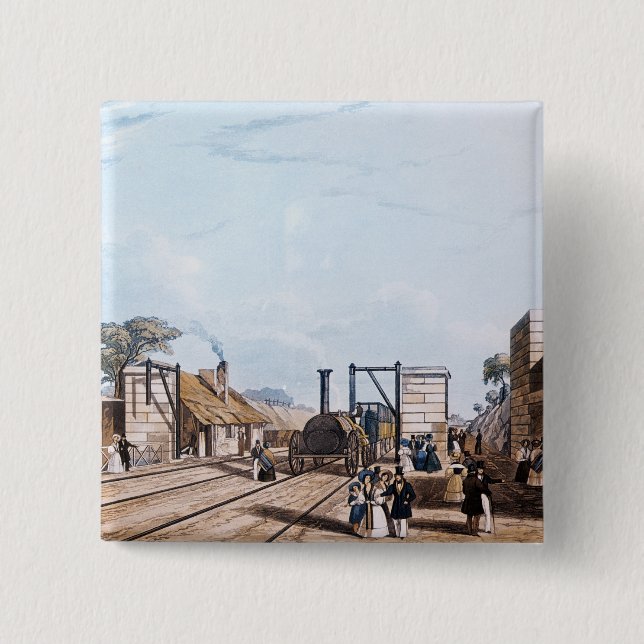 Liverpool och Manchester järnväg: Knapp (Framsida)