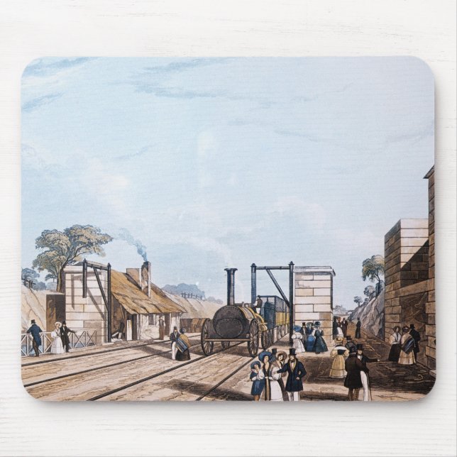 Liverpool och Manchester järnväg: Musmatta (Framsidan)