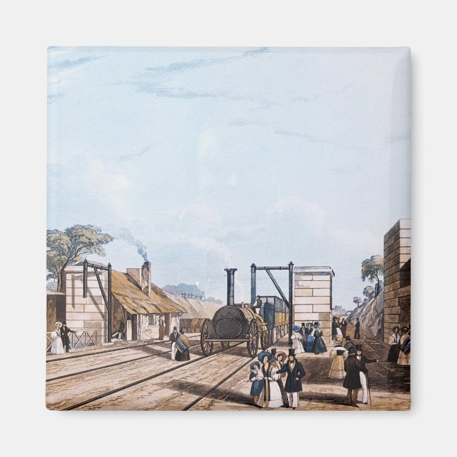 Liverpool och Manchester Railway: Magnet (Framsidan)