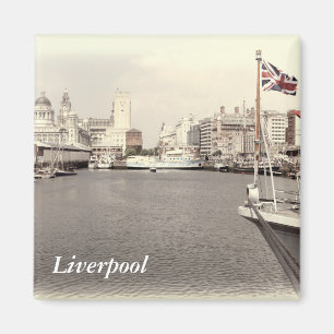 Liverpool plats magnet