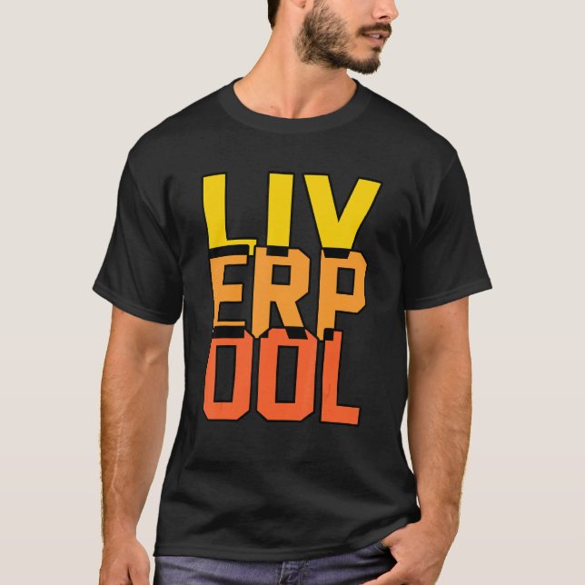 Liverpool-Pride Travel T Shirt (Framsida)