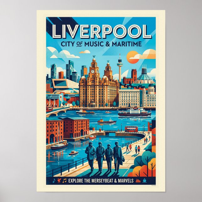 Liverpool-resemal Poster (Framsidan)