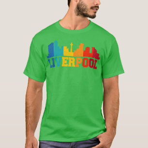 Liverpool Retro Skyline UK T Shirt