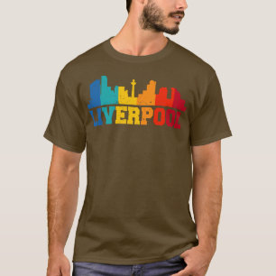 Liverpool Retro Skyline UK T Shirt