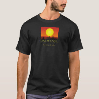 Liverpool Skyline England United Kingdom British C T Shirt