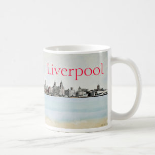 Liverpool - Skyline Kaffemugg