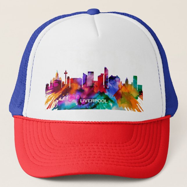 Liverpool Skyline Keps (Framsida)