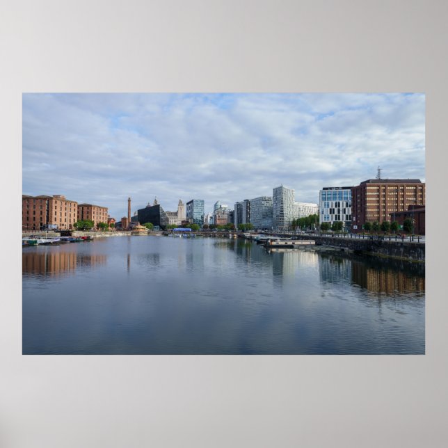 Liverpool-skyline Poster (Framsidan)