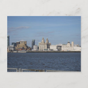 Liverpool Skyline Vykort