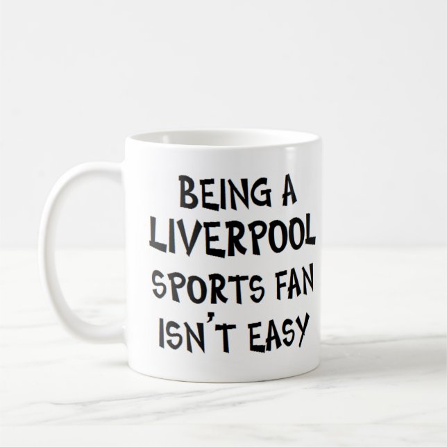 Liverpool sport fan, att vara kaffemugg (Vänster)