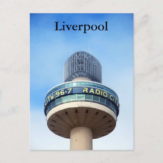 Liverpool-vykort Vykort (Framsida)