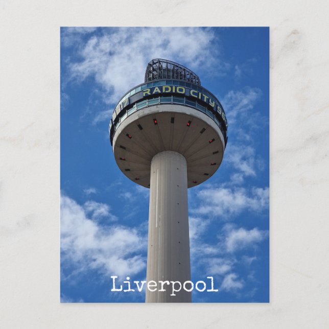 Liverpool-vykort Vykort (Framsida)