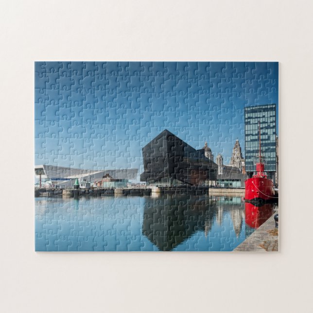 Liverpool Waterfront Pussel (Horisontell)