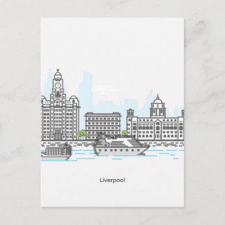 Liverpool Waterfront Vykort