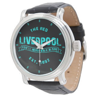 Liverpool YNWA Blue Vintage Armbandsur