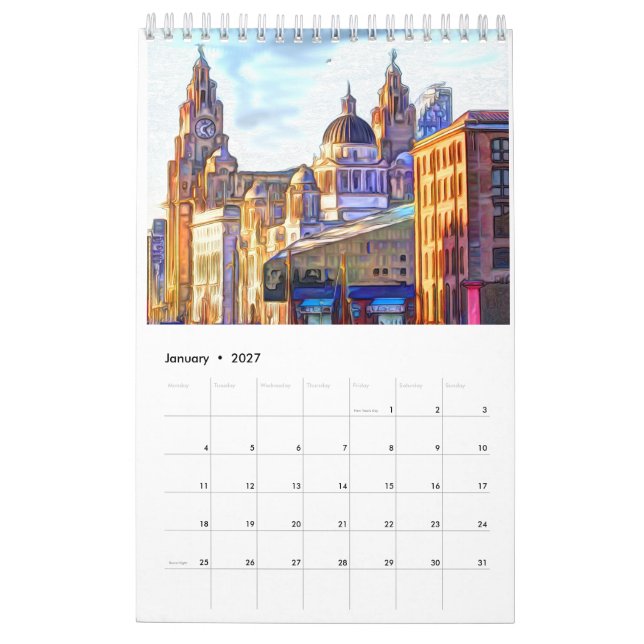 Liverpoolkalender 2023 kalender (Jan 2027)