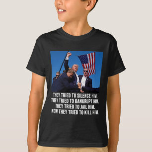 Lives Donald Trump Mugg Shot - aldrig överlämnande T Shirt