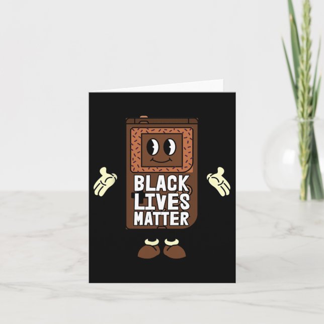 Lives Problem Videospel Black History Game Kort (Framsida)