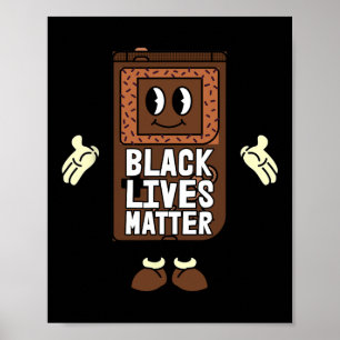 Lives Problem Videospel Black History Game Poster
