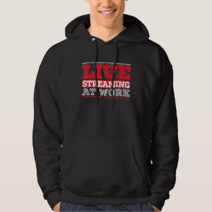 Livestreaming på Online Streaming-spelserver på ar Hoodie