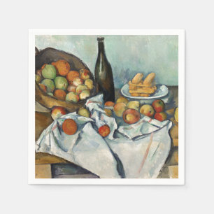 Livet Apples Basket Cezanne Painting Art Pappersservett