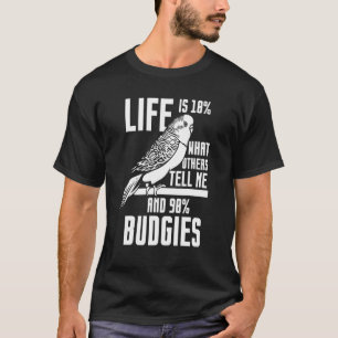 Livet är 10% vad andra säger mig och 90 undulater t shirt